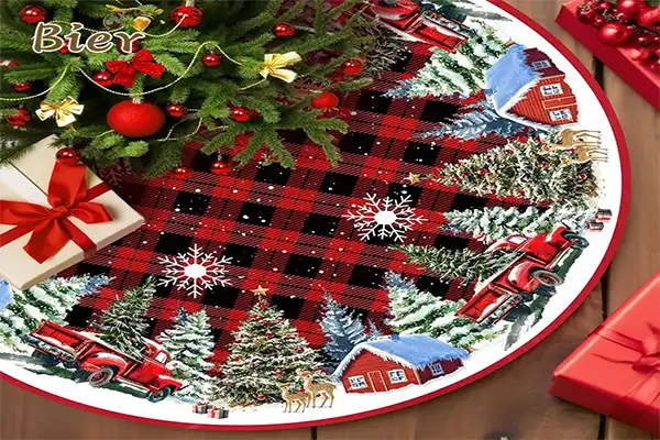 How Does a Christmas Tree Stand Mat Improve Holiday Setup?